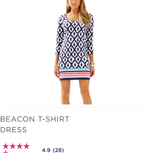 Lilly Pulitzer Beacon Little Fish T-shirt Dress - Picture 2 of 4
